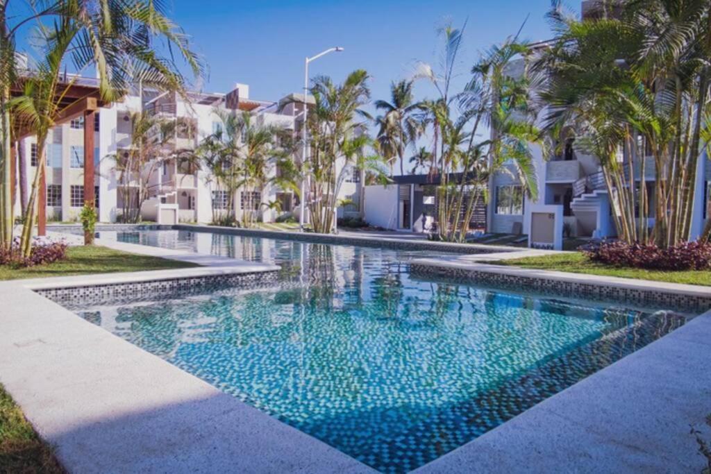 Moderno Depa Con Terraza Y Vista Extraordinaria Leilighet Manzanillo Eksteriør bilde