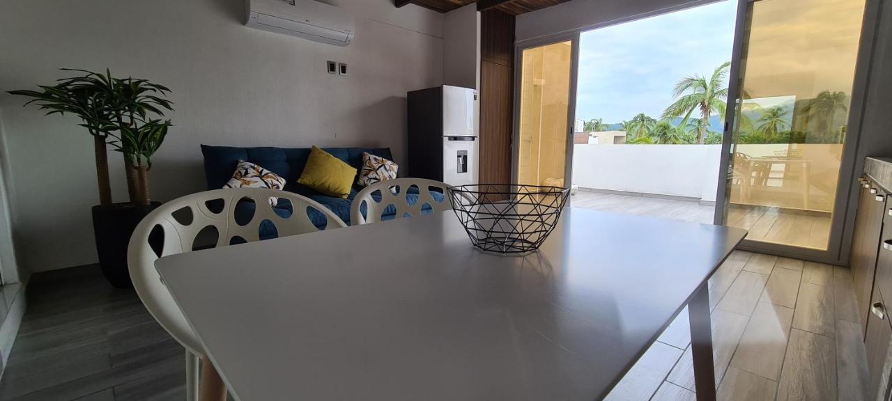 Moderno Depa Con Terraza Y Vista Extraordinaria Leilighet Manzanillo Eksteriør bilde