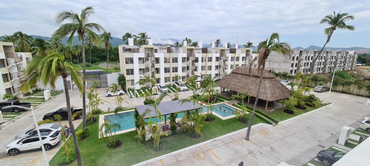 Moderno Depa Con Terraza Y Vista Extraordinaria Leilighet Manzanillo Eksteriør bilde