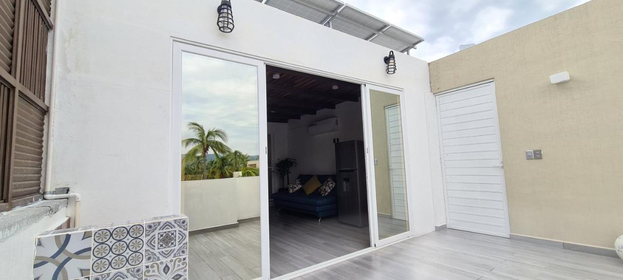 Moderno Depa Con Terraza Y Vista Extraordinaria Leilighet Manzanillo Eksteriør bilde
