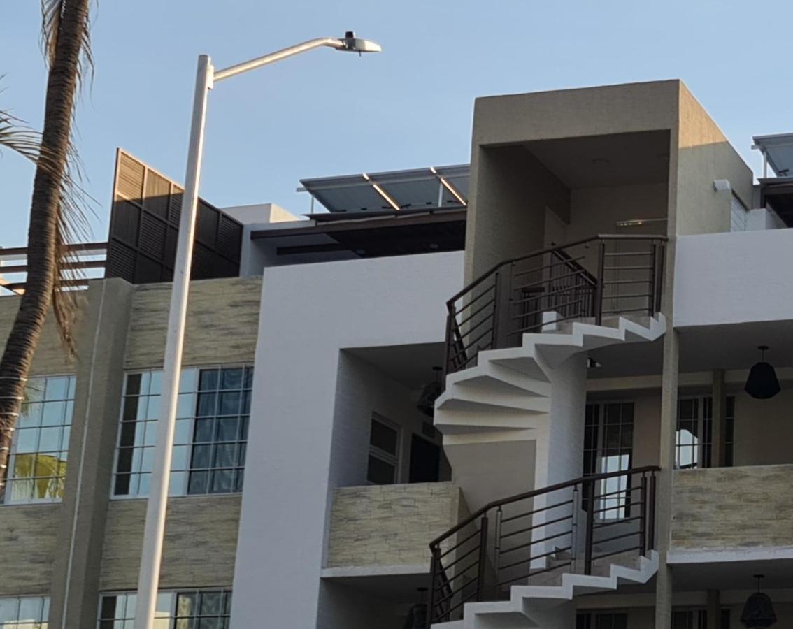 Moderno Depa Con Terraza Y Vista Extraordinaria Leilighet Manzanillo Eksteriør bilde
